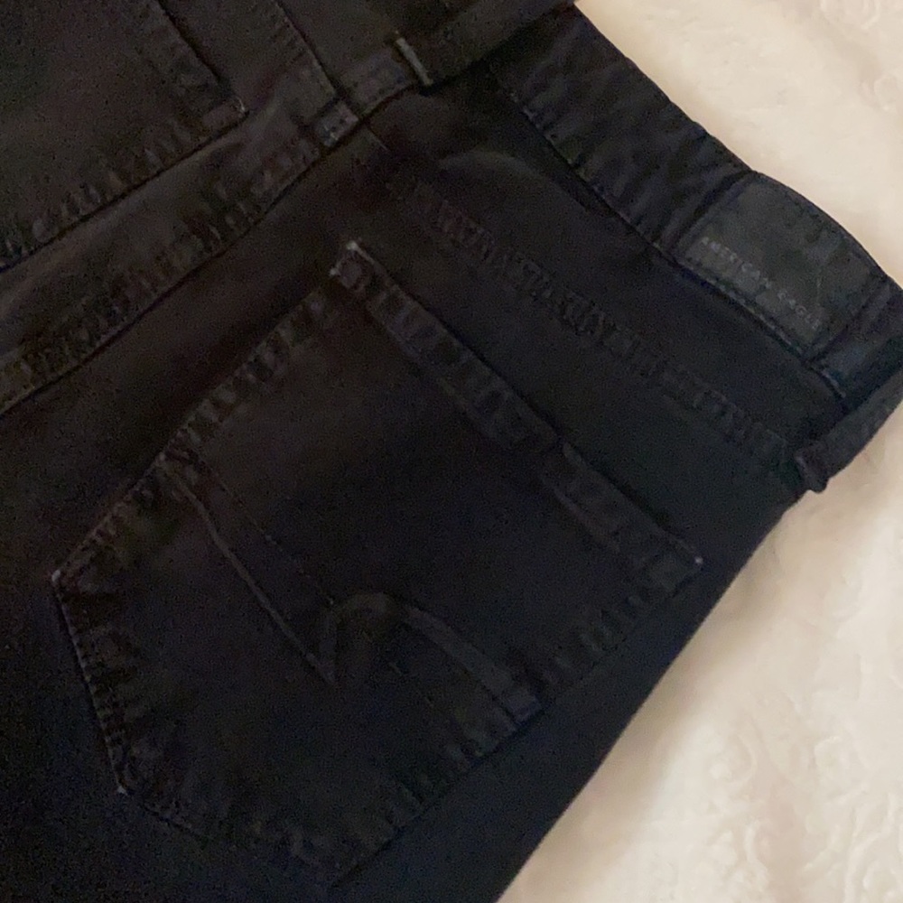 American Eagle distressed Super hi-rise jegging - Picture 7 of 8